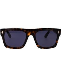 Tom Ford - Squared Sunglasses Ft1337 52 V - Lyst