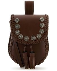 Prada - Leather Crossbody Bag - Lyst