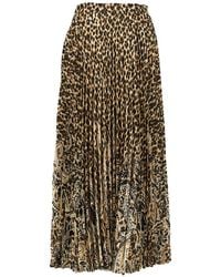 Etro - Printed Midi Skirt - Lyst