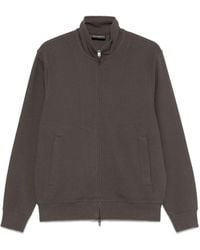 Emporio Armani - Sudadera con cremallera de algodón Capsule Emporio Armani - Lyst