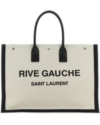 Saint Laurent - Bolso Ysl Tote Rive Gau - Lyst