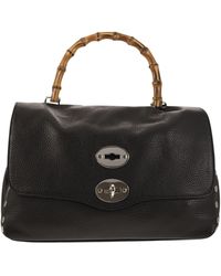 Zanellato - Postina Daily S Bag With Bamboo Handle - Lyst