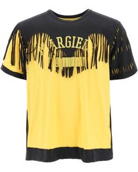 Maison Margiela - Decortiqué Fringe T -Shirt - Lyst
