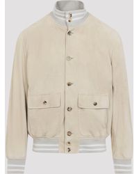 Ralph Lauren - Ralph Lauren Paars Label Bomberjack - Lyst