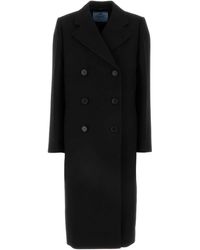 Prada - Virgin Wool Coat - Lyst