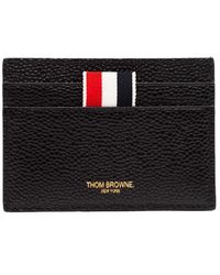 Thom Browne - Pebbled Leather Cardholder - Lyst