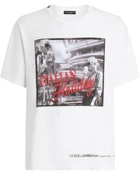 Dolce & Gabbana - T Shirt Tessuto-Uomo - Lyst