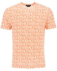Versace - Allover T -Shirt - Lyst