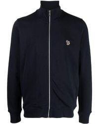 Paul Smith - Ps Door Paul Smith Zebra Logo Cotton Sweatshirt - Lyst