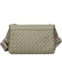 Bottega Veneta - Crossbody Bags/Travertine Leather - Lyst