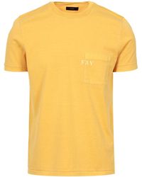 Fay - T Shirts And Polos - Lyst