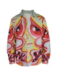 Heron Preston - Multicolored Denim Jacket - Lyst