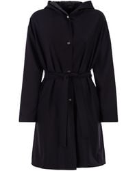 Herno - Reversible Coat With Hood - Lyst