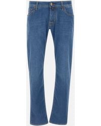 Jacob Cohen - Nick Slim Fit Blue Jeans - Lyst