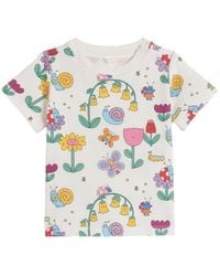 Stella McCartney - Stella Mc Cartney "Flowers" T Shirt - Lyst
