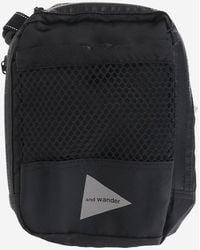 and wander - Nylon Cross Body Bag With Logo - Lyst