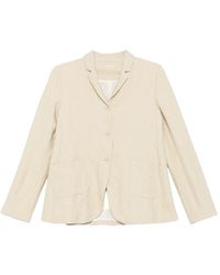 Apuntob - Wool And Cotton Blend Jacket - Lyst