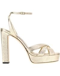Jimmy Choo - Round Toe Type Heel - Lyst