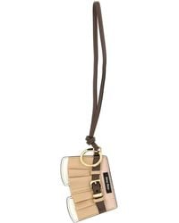 Miu Miu - Mini Lamb Leather Keyring - Lyst