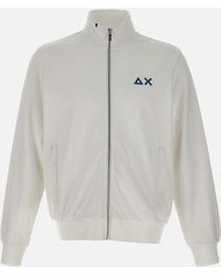 Sun 68 - Cotton Zip Fleece Jacket - Lyst