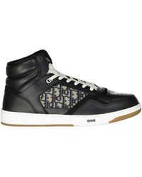 Dior - High Top Oblique Sneakers - Lyst