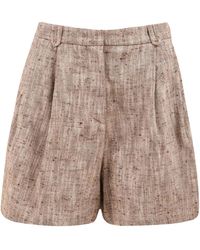 Drumohr - Beige de shorts tambohr - Lyst