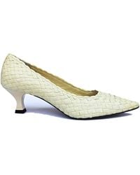 LA ROSE - Carol Wooden Pumps - Lyst