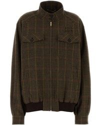 Miu Miu - Embroidered Wool Jacket - Lyst