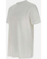 Iceberg - Herren Weißes Baumwoll Rundhals T-Shirt - Lyst