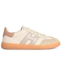 Hogan - Baskets 'Cool' en cuir nappa blanc Lear - Lyst