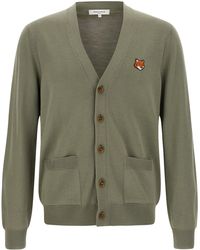 Maison Kitsuné - «Fox Waad» Cardigan - Lyst