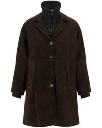 P.A.R.O.S.H. - Monet25W Pellicce Marrone-Donna - Lyst
