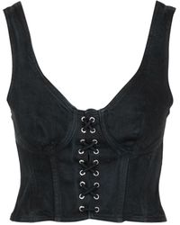 Grifoni - Top Zwart - Lyst