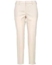 PT Torino - Broek Beige - Lyst