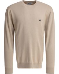 Carhartt - Crew-Neck Sweater With Logo - Lyst