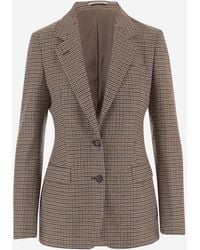Tagliatore - Single-Breasted Wool Jacket - Lyst