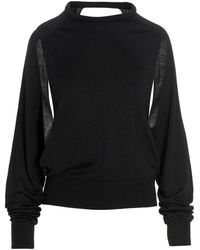 Ramael - Cut Out Insert Top Sweater - Lyst