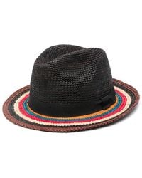 Paul Smith - Signature Stripe Strohhut - Lyst