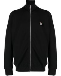 Paul Smith - Ps Door Paul Smith Zebra Logo Cotton Sweatshirt - Lyst