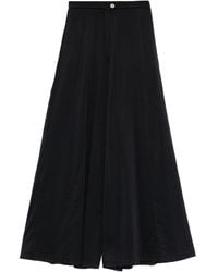 forte_forte - Voile Cotton And Silk Trousers - Lyst