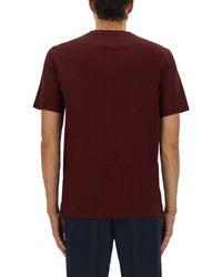 Paul Smith - Striped Pocket T Shirt - Lyst