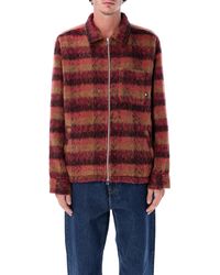 Huf - Megablast Plaid Fuzzy Jacket - Lyst