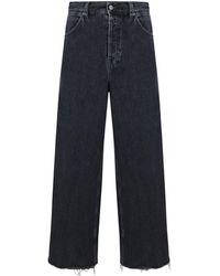 Gucci - Brede Been Denim Jeans - Lyst
