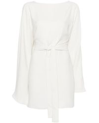 P.A.R.O.S.H. - Midi-Jurk Met Ceintuur - Lyst