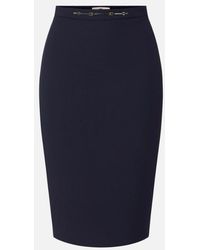 Elisabetta Franchi - Skirt With Jewel Detail - Lyst