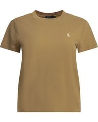 Polo Ralph Lauren - Crew-Neck T-Shirt With Logo - Lyst