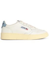 Autry - 'Medalist Low' Leather Sneakers - Lyst