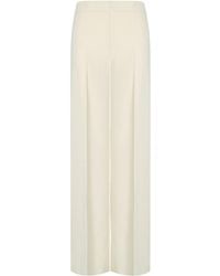 Twinset - Madreperla Wide Leg Trousers - Lyst
