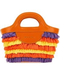 Marni - Fabric Micro Tropicalia Summer Handbag - Lyst