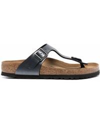 Birkenstock - Gizeh Metallic, Birko Flor - Lyst